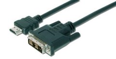Digitus HDMI to DVI-D (AM/AM) [2m, black]