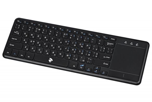 Клавіатура 2E Touch Keyboard 2E KT100 WL BLACK