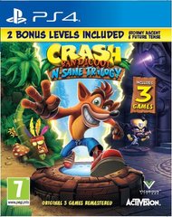 Диск PlayStation 4 Crash Bandicoot І sane Trilogy [Blu-Ray диск]