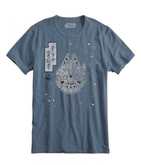 Офіційна футболка Star Wars - Millennium Falcon Japanese Print men's T-shirt