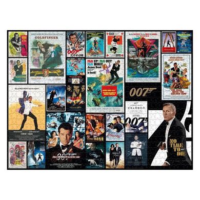 Пазл JAMES BOND 007 Movie Poster 1000 ел.