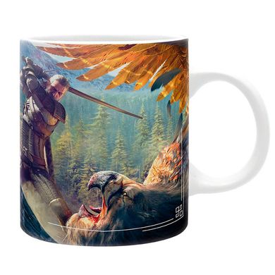 Чашка THE WITCHER Geralt and the Griffon (Відьмак) 320 мл