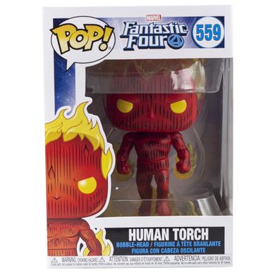 Колекційна фігурка Funko POP! Bobble: Marvel: F4: Human Torch