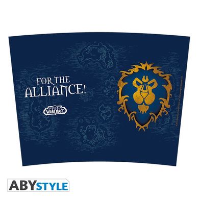 Термокружка WORLD OF WARCRAFT For the Alliance (Варкрафт За Альянс) 355 мл