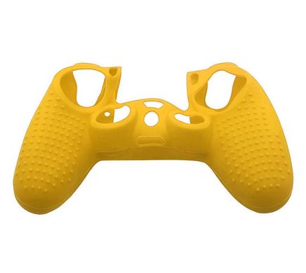 Силіконовий чохол Game Teh X Geeg для джойстика PS4 Жовтий (Арт. 10431)