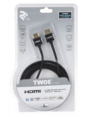 2E Кабель Ultra Slim HDMI 2.0 (AM/AM) [2EW-1119-3m]