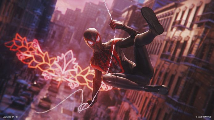 Диск Marvel Spider-Man. Miles Morales (PS4)
