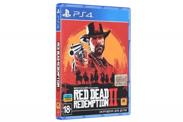 Диск PlayStation 4 Red Dead Redemption 2 [Blu-Ray диск]