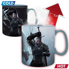 Чашка хамелеон WITCHER Geralt and Ciri (Відьмак)