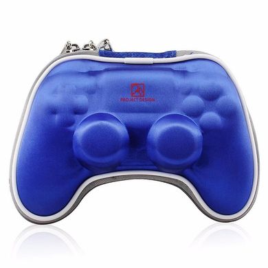 Жесткий защитный футляр для джойстика Dualshock 4 (PlayStation 4) Синий