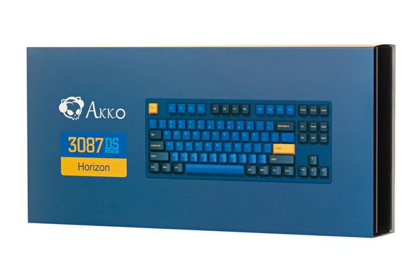 Akko Клавіатура 3087 Horizon Cherry MX Brown, RU, Blue/Black