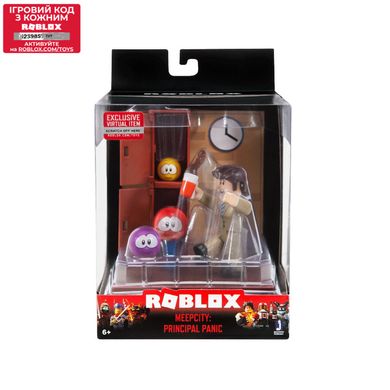 Roblox Ігрова колекційна фігурка Desktop Series Meep City: Principal Panic W6