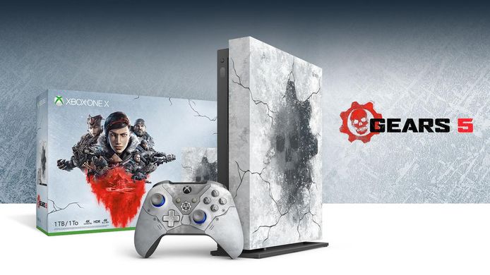 Консоль Microsoft Xbox One X Gears 5 Limited Edition Bundle (1TB)
