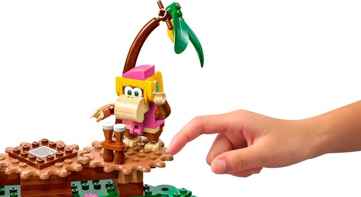 LEGO Конструктор Super Mario Імпровізація в джунглях Діксі Конґ. Додатковий набір