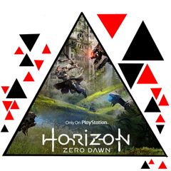 Одежда с изображением игры Horizon Zero Dawn