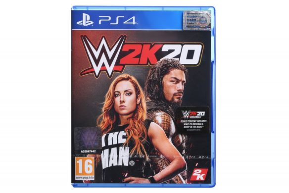 Диск PlayStation4 WWE 2K20