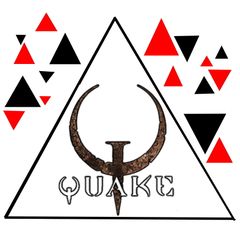 Одежда с изображением игры Quake