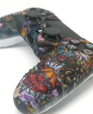 Силіконовий чохол Game Teh X Yakuza для джойстика PS4