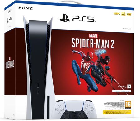 PlayStation Ігрова консоль 5 Ultra HD Blu-ray (Marvel's Spider-Man 2)