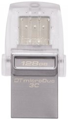 USB накопичувач Kingston DataTraveler microDuo 3C [DTDUO3C/128GB]