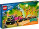 LEGO Конструктор City Stuntz Завдання із каскадерською вантажівкою та вогняним колом