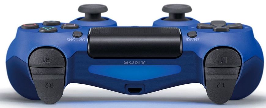 PlayStation Геймпад бездротовий PlayStation Dualshock v2 Blue Wave