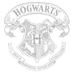 Футболка HARRY POTTER Hogwarts (Гаррі Поттер) для чоловіків біла