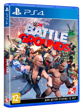 Диск з грою WWE Battlegrounds [Blu-Ray диск] (PlayStation)