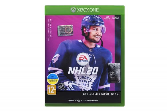 Диск з грою Xbox One NHL20 [Blu-Ray диск]