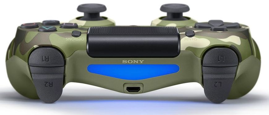 PlayStation Геймпад бездротовий PlayStation Dualshock v2 Green Cammo