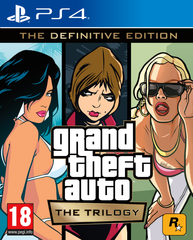 Диск із грою Grand Theft Auto: The Trilogy – The Definitive Edition [Blu-Ray диск] (PS4)