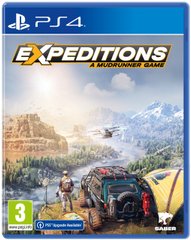 Диск з грою Expeditions: A MudRunner Game [BD DISK] (PS4)