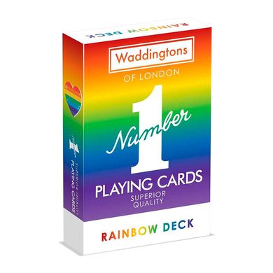 Гральні карти WADDINGTONS No.1 Rainbow deck