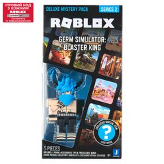 Roblox Ігрова колекційна фігурка Deluxe Mystery Pack Germ Simulator: Blaster King S2