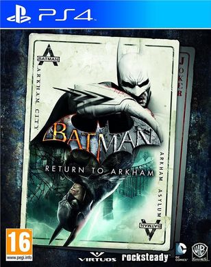 Диск з грою BATMAN: RETURN TO ARKHAM INT [BD диск] (PS4)