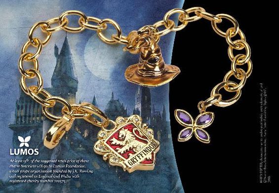 Браслет HARRY POTTER Gryffindor Charm Bracelet (Гаррі Поттер)