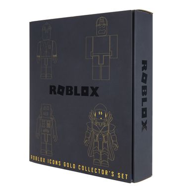 Roblox Ігровий набір Jazwares Four Figure Pack Roblox Icons - 15th Anniversary Gold Collector’s Set