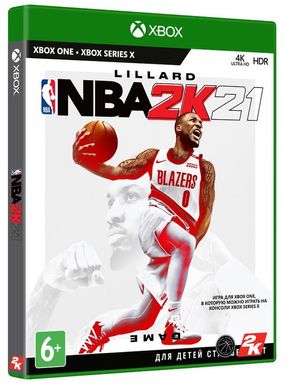 Диск з грою NBA 2K21 [Blu-Ray диск] (Xbox One)