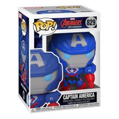 Колекційна фігурка Funko POP! Bobble Marvel Avengers Mech Strike Captain America (GW) (Exc)
