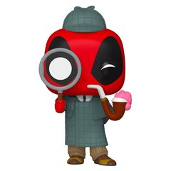 Колекційна фігурка Funko POP! Bobble Marvel Deadpool 30th Sherlock Deadpool (Exc)