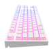 Ігрова клавіатура DARK PROJECT KD87A Gateron Mech. Cap Teal ENG/UA/RU