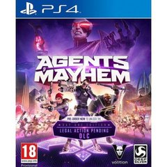 Диск з грою Agents of Mayhem (PS4, російські субтитри)