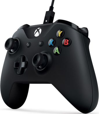 Microsoft Xbox One Controller + USB Cable for Windows