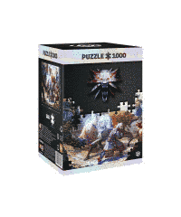 Пазл Good Loot Premium Puzzle The Witcher (Відьмак): Геральт і Трисс в бою (1000 елементів)
