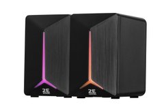 Компьютерные колонки 2E Gaming Speakers SG300 2.0 RGB 3.5mm Black