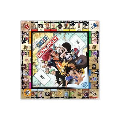 Настільна гра ONE PIECE Monopoly (Ван піс) (Англійська мова)