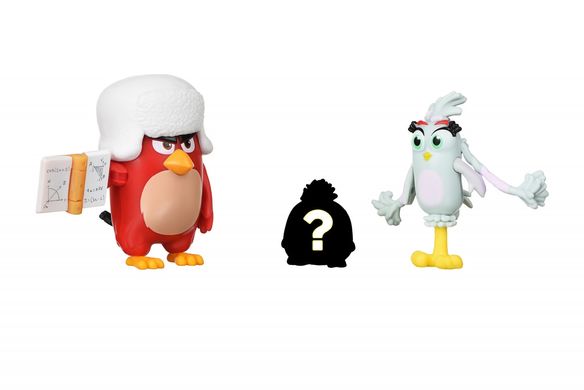 Jazwares Ігрова фігурка Angry Birds ANB Mission Flock Ред і Сільвер