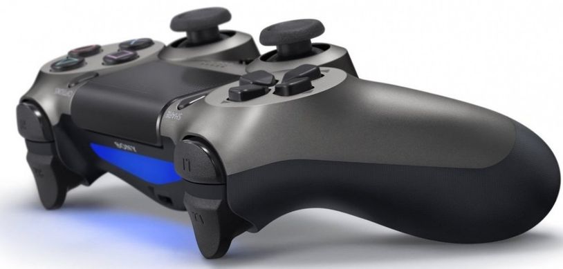 PlayStation Геймпад бездротовий Dualshock v2 Steel Black