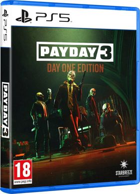Диск з грою PS5 PAYDAY 3 Day One Edition [Blu-Ray диск]