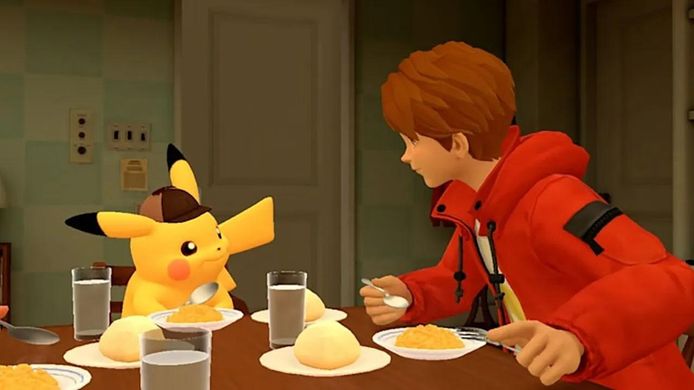 Картридж з грою Detective Pikachu Returns ( Nintendo Switch)